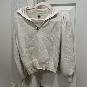 Cream sweater